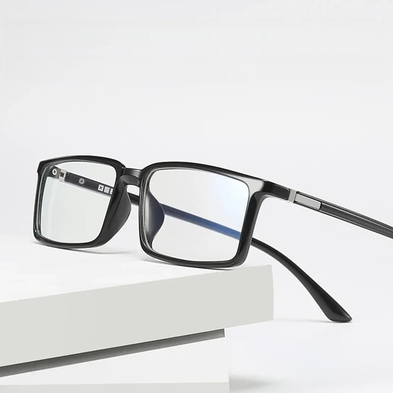 Lunettes pour myopie œil de chat bloquant les rayons bleus, charnières à ressort, lunettes de Prescription ovales unisexes 0 -0.5 -1.0 -2.0 à-6.0 -7.0