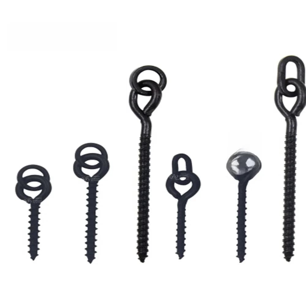 Accessoires de pêche à la carpe, vis d'appât avec Zig Chod ronnie, anneaux pop-up, terminal, 20 pièces