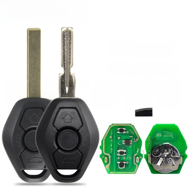 Datong – clé télécommande pour voiture BMW série 1 3 5 7, 315/433 Mhz, transpondeur ID44 PCF7935, système EWS