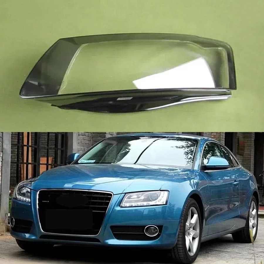 Couvercle de Lampe de Sauna Transparent, Lentille en Plexiglas, Abat-Jour de Remplacement d'Origine, pour Audi A5 2008 2009 2010 2011