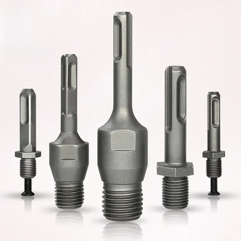 Scie cloche à béton 13mm SDS Plus adaptateur de tige de tige marteau forets à noyau diamant pour accessoires de foret à percussion électrique