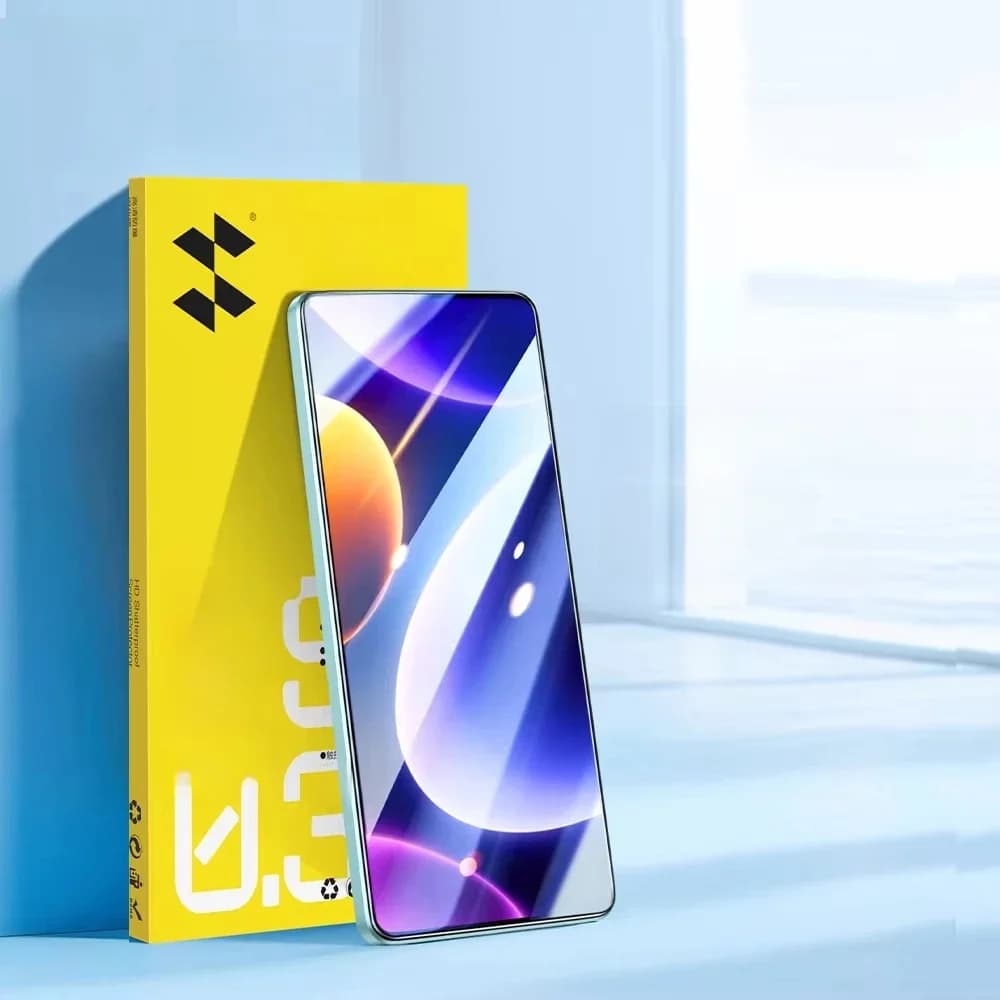 SmartDevil, lot de 2 protections d’écran pour Xiaomi POCO F9 Ultra, F7, X7 Pro, F6, F5 Pro, en verre trempé pour POCO F8 Ultra, protection HD anti-lumière bleue.