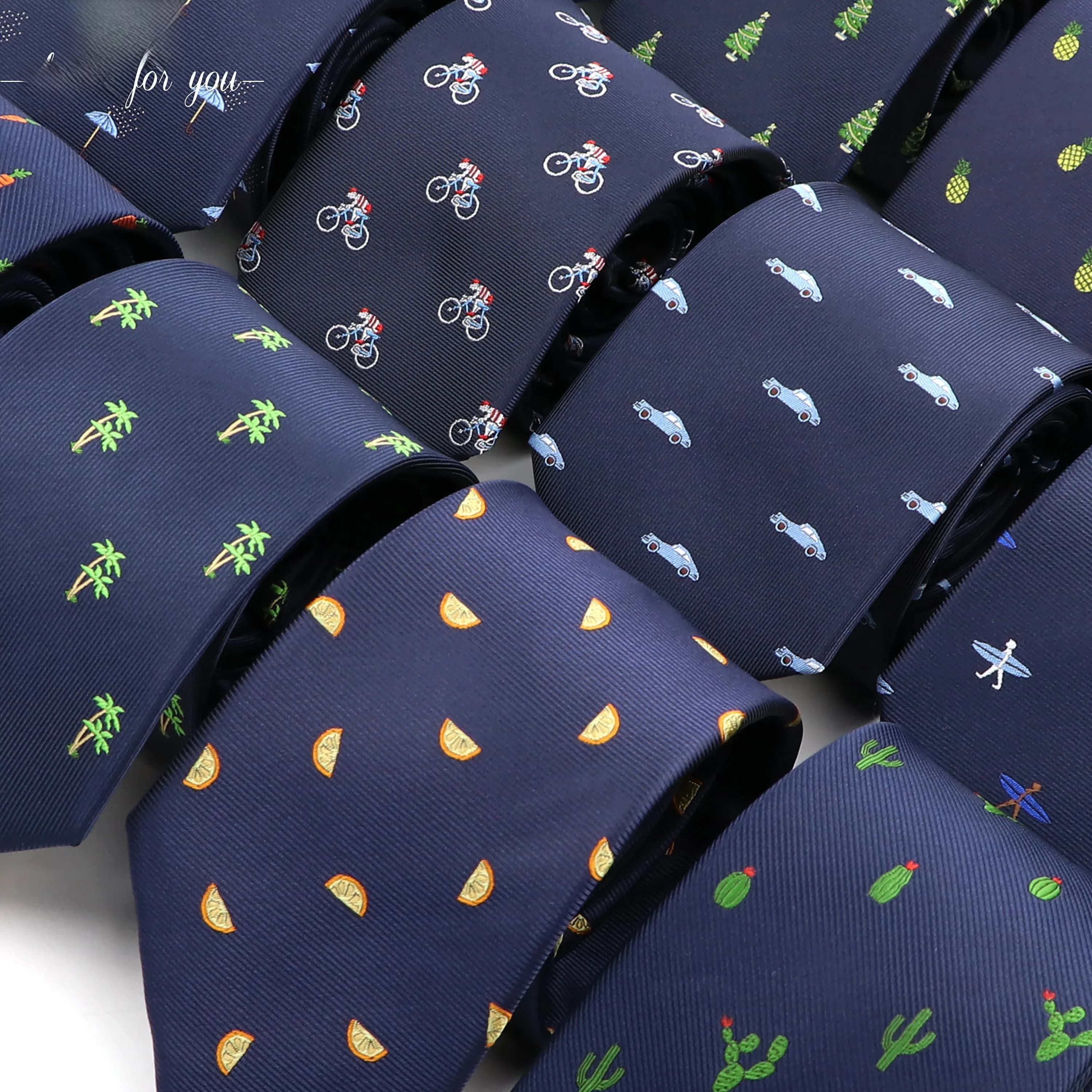 Cravates fines pour hommes cravates Jacquard pour costumes d'affaires de mariage cravates de cou de fête cravates mince Gravatas accessoires cadeau pour hommes