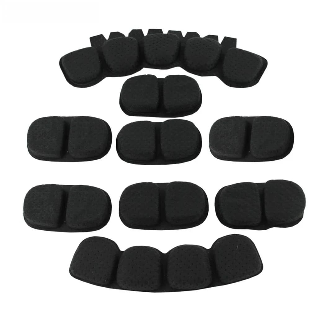 Coussin de protection en mousse de remplacement pour casque, Version améliorée, coussin en mousse à mémoire de forme, accessoires de casque tactique pour Sports de plein air