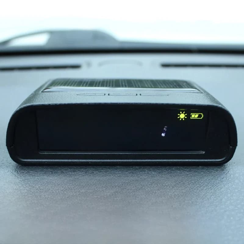 Horloge solaire de voiture thermomètre extérieur rappel du temps de conduite interrupteur automatique sans câblage montre numérique LCD de haute précision