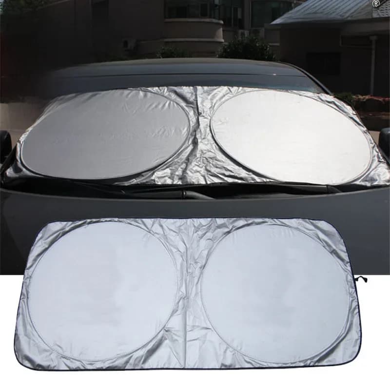 Bouclier de Protection UV universel, pare-soleil avant et arrière pour fenêtre de voiture, Anti-neige, glace, pare-soleil, couverture de pare-brise automobile