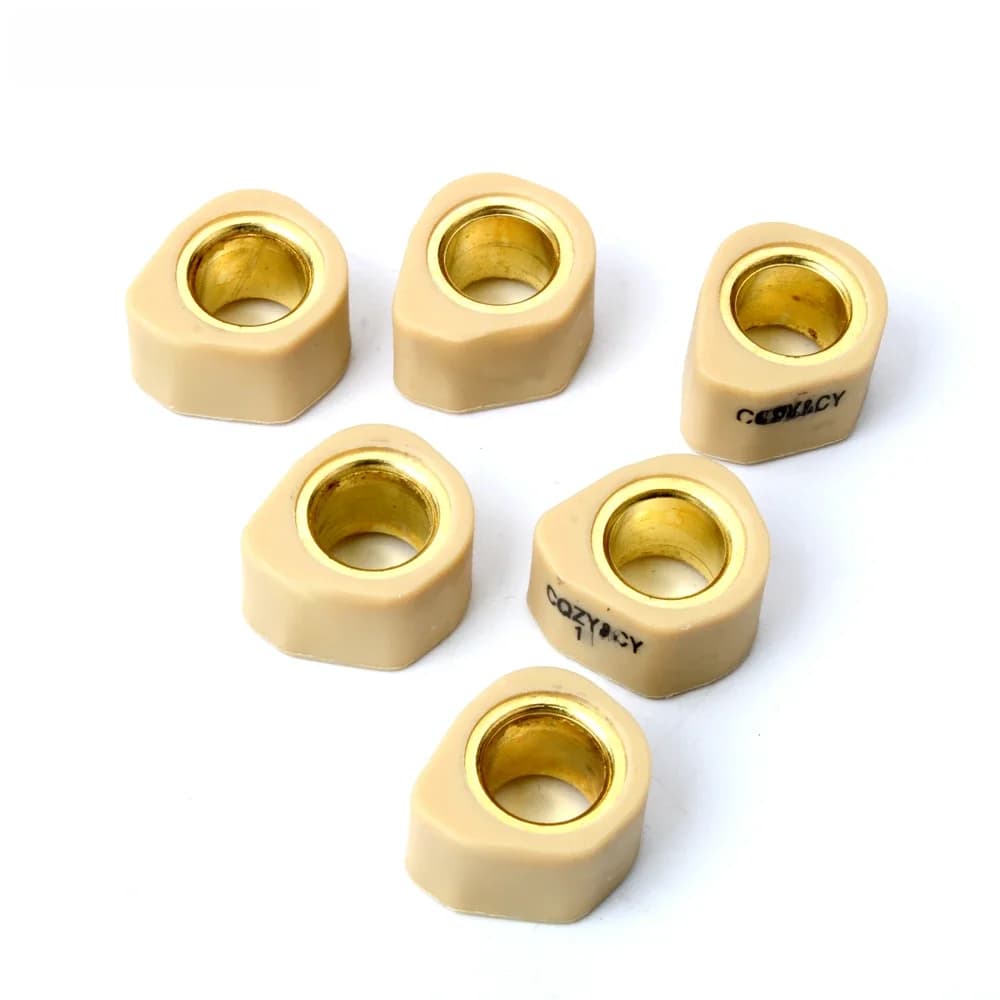 Jeu de rouleaux de course/poids variateur 20x15mm 8g 10g 13g 15g 19g, 6 pièces, pour Peugeot SV125 Keeway F-ACT 125 Beta Eikon 125cc 150cc