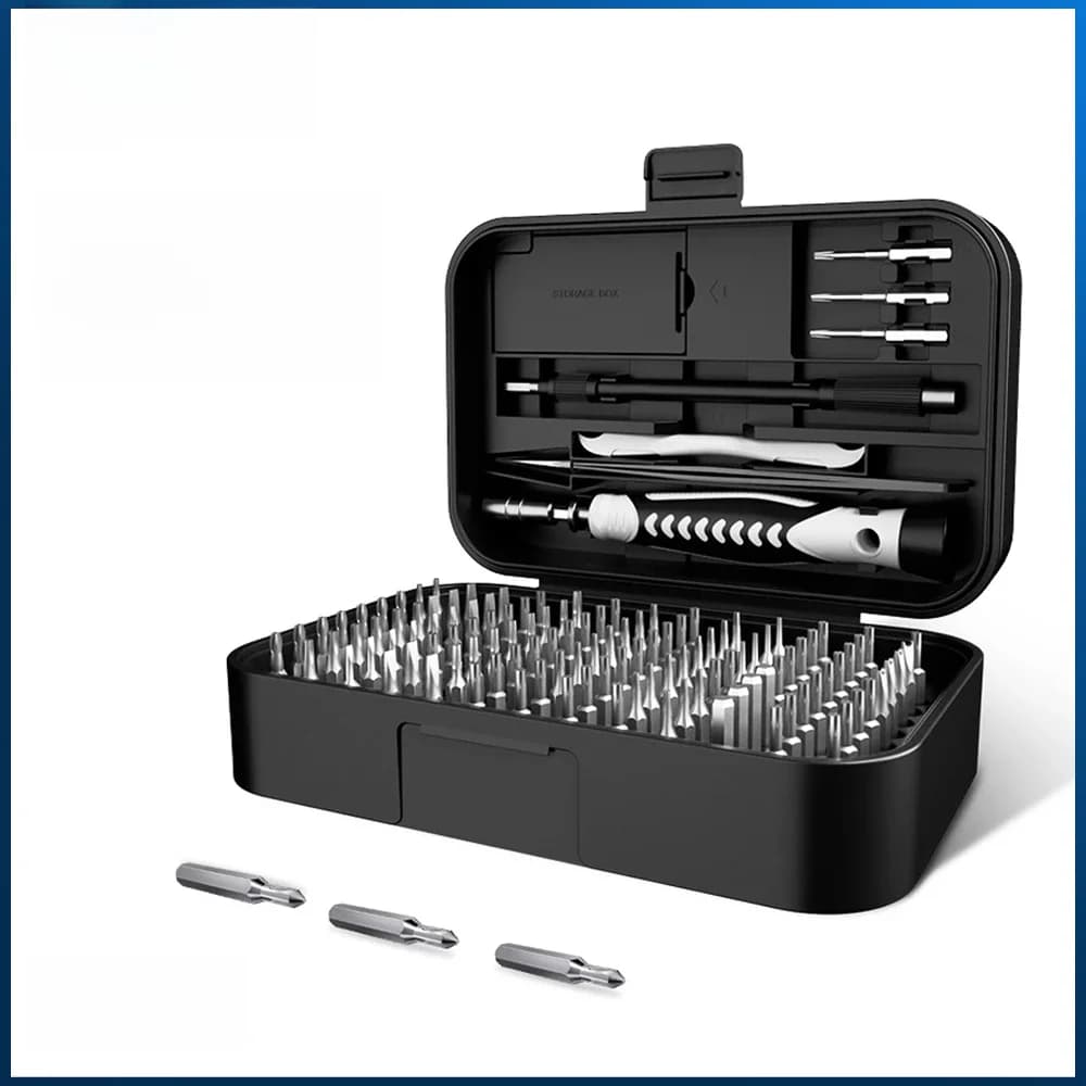 Jeux de tournevis 130 en 1, kits d'outils manuels de précision portables, petits embouts magnétiques sans fil pour réparation de téléphone Xiaomi