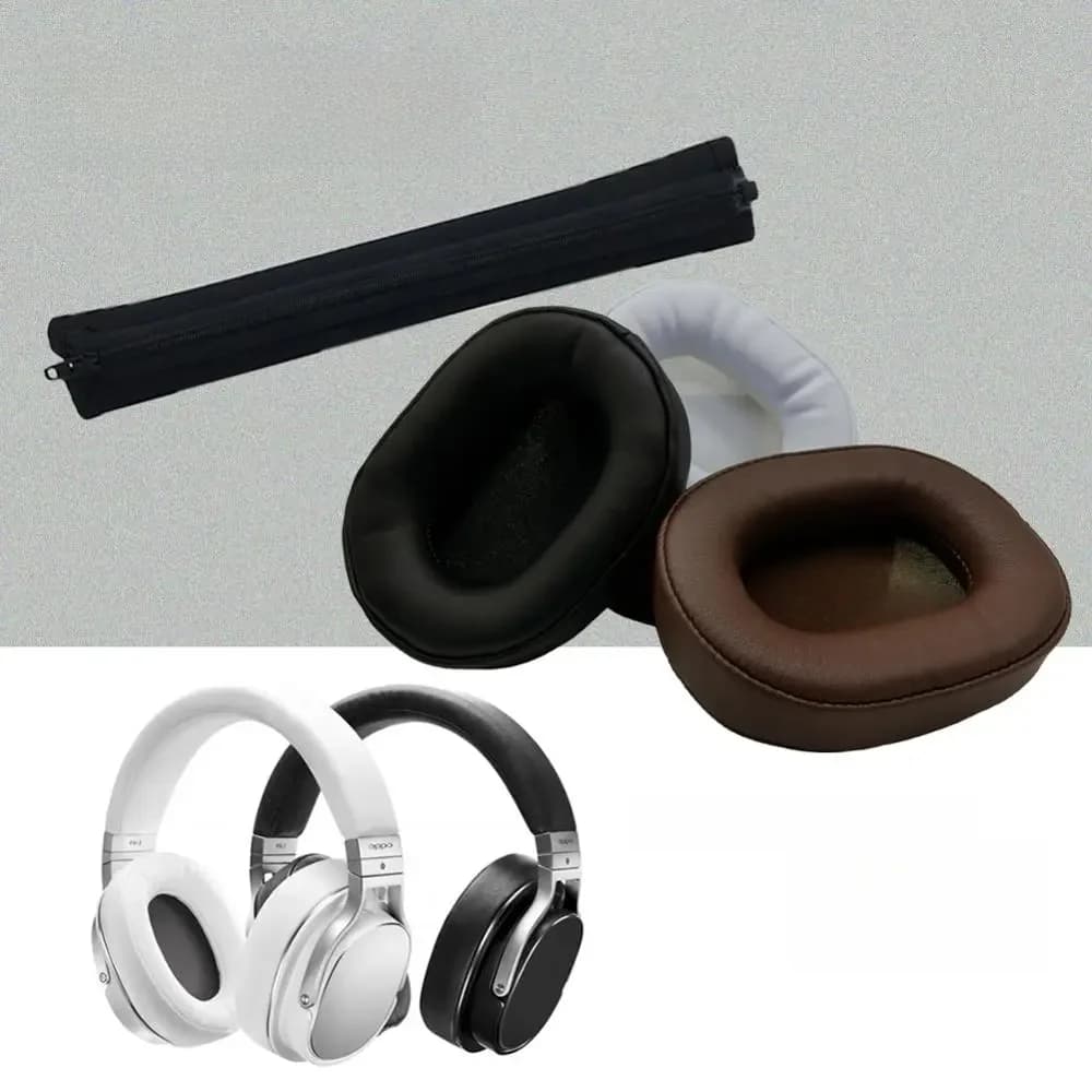 EarTlogis – coussinets d'oreille de remplacement, pour OPPO PM1 PM2 PM3 PM-1 PM-2 PM3 PM 1 2 3, housse de protection antibruit pour casque, bandeau