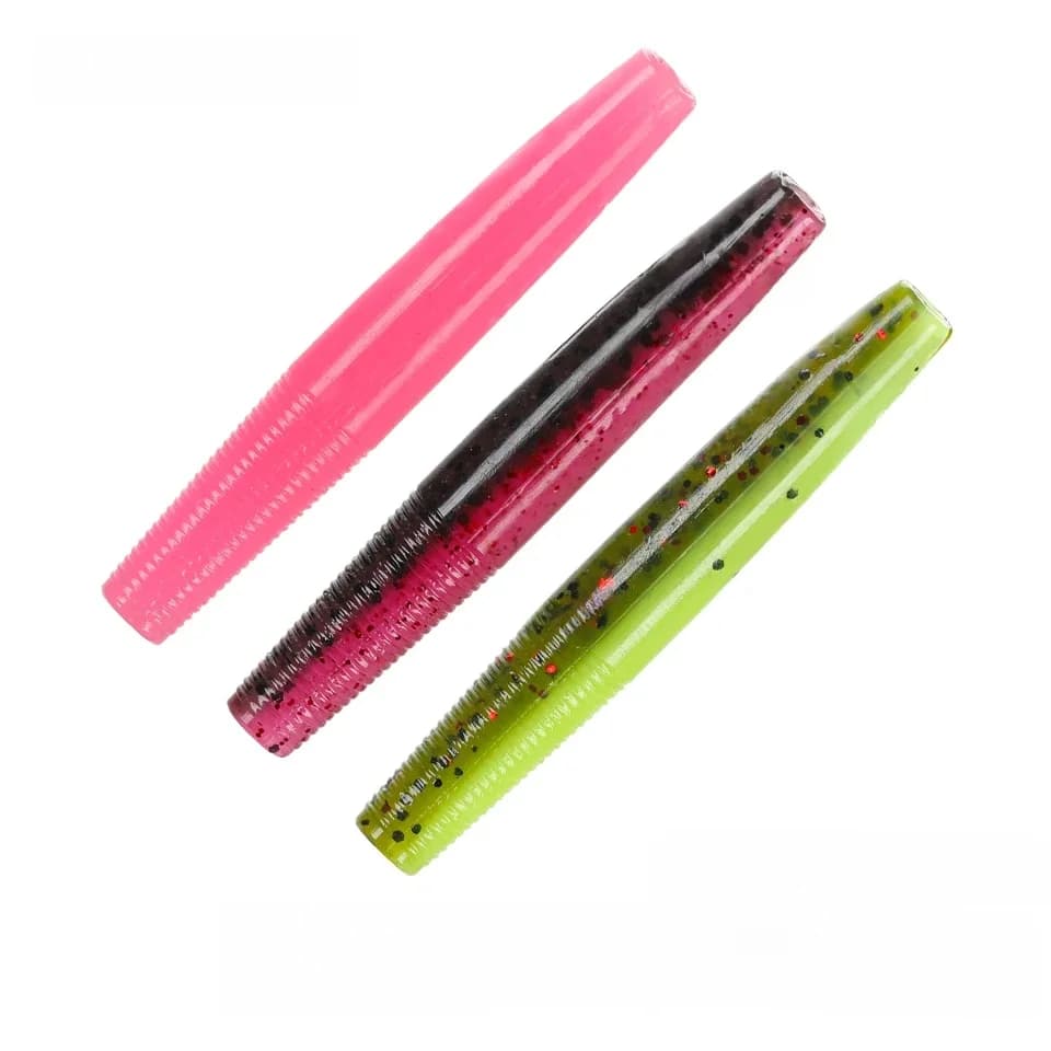 TSURINOYA-Appât souple flottant pour la pêche, leurre pour attraper des poissons tels que les carpes, les bars, 4.3g, 70mm, 10 pièces