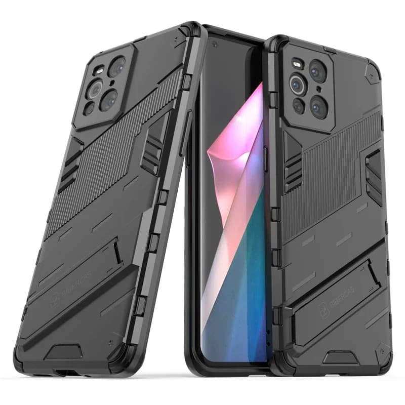 Étui de support de téléphone pour Oppo Find Bery, pare-chocs, armure, couverture complète pour Oppo Find X5 Pro Lite X3Neo Findbery Pro
