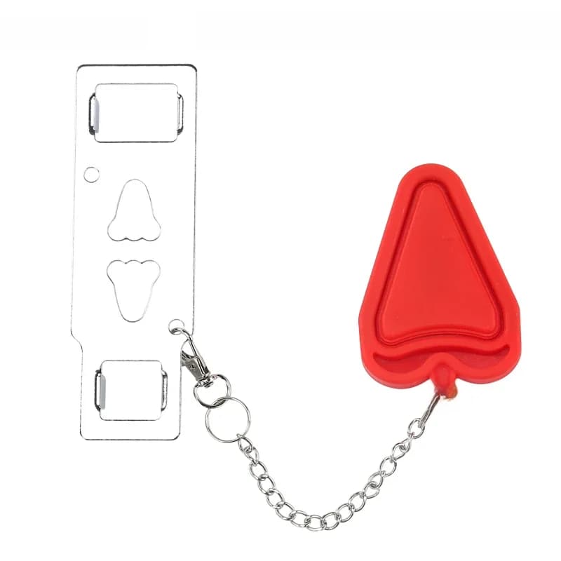 LSTABAN Serrure de porte Portable auto-défense antivol serrures de porte loquet de sécurité butée de porte sécurité hôtel appartement voyage maison serrures de porte