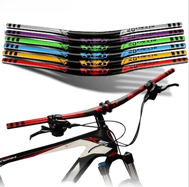 Fressing-Guidon de vélo droit en alliage d'aluminium, pour descente, VTT, ultraléger, 720/780mm, adapté à 31.8mm, haute qualité