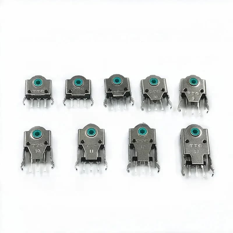 Encodeur de roue de souris TTC Original très précis, 2 pièces, 5mm 5.5mm 7mm 8mm 9mm 10mm 11mm 12mm 13mm, décodeur de souris à noyau vert