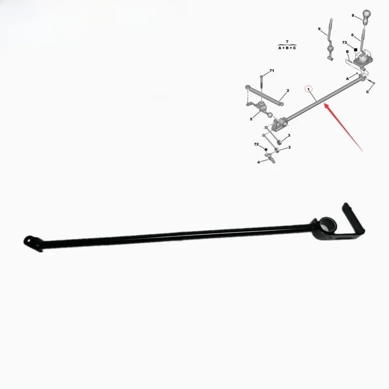 Bielle de Levier de Vitesse 2414G5, pour KIT 206 207, pour Cristaux en C2