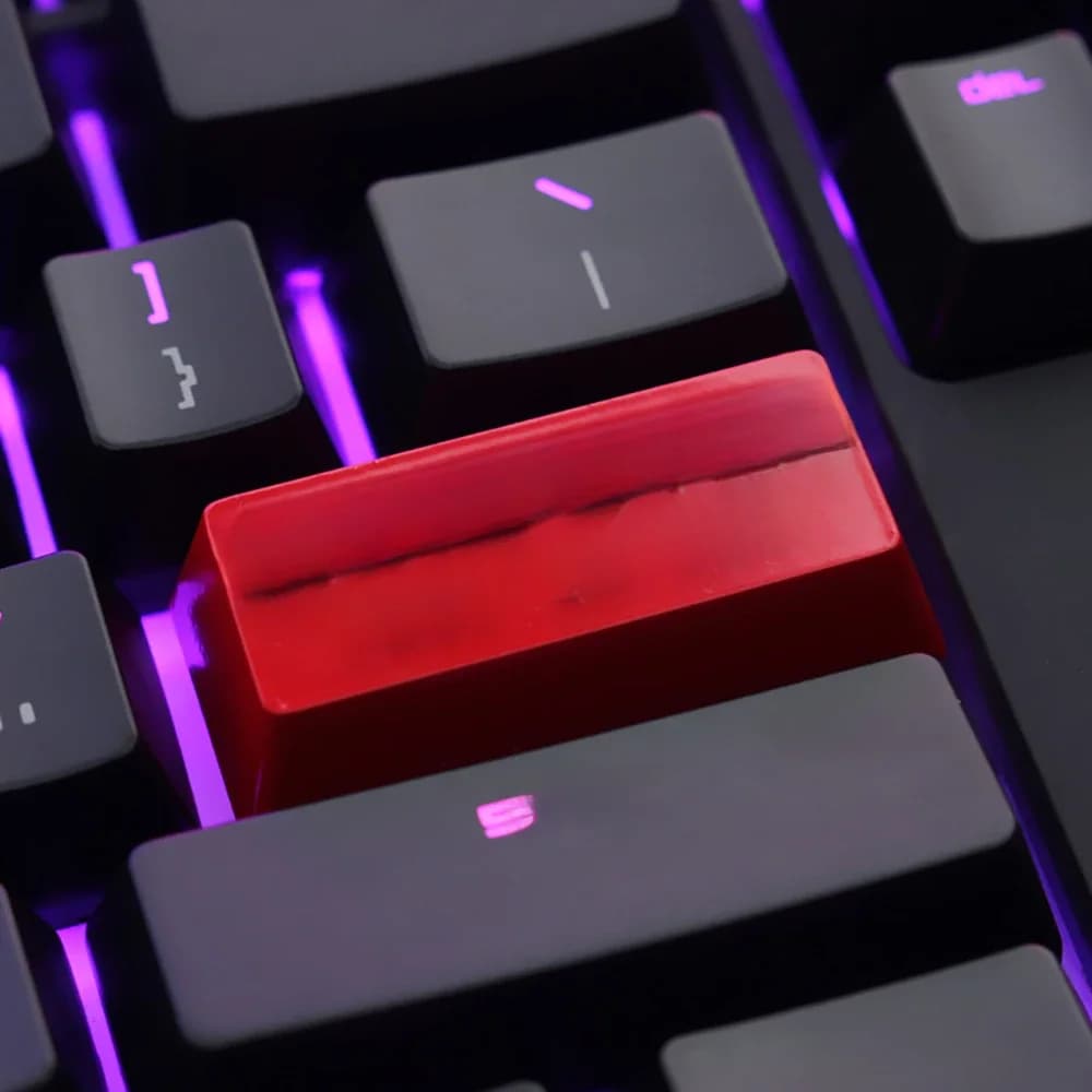 Clavier mécanique Artisan Keycap jeu sur le thème entrée clé Zinc alliage d'aluminium métal pour MX Axis AULA F75 Ajazz Ak820 Pro jeu