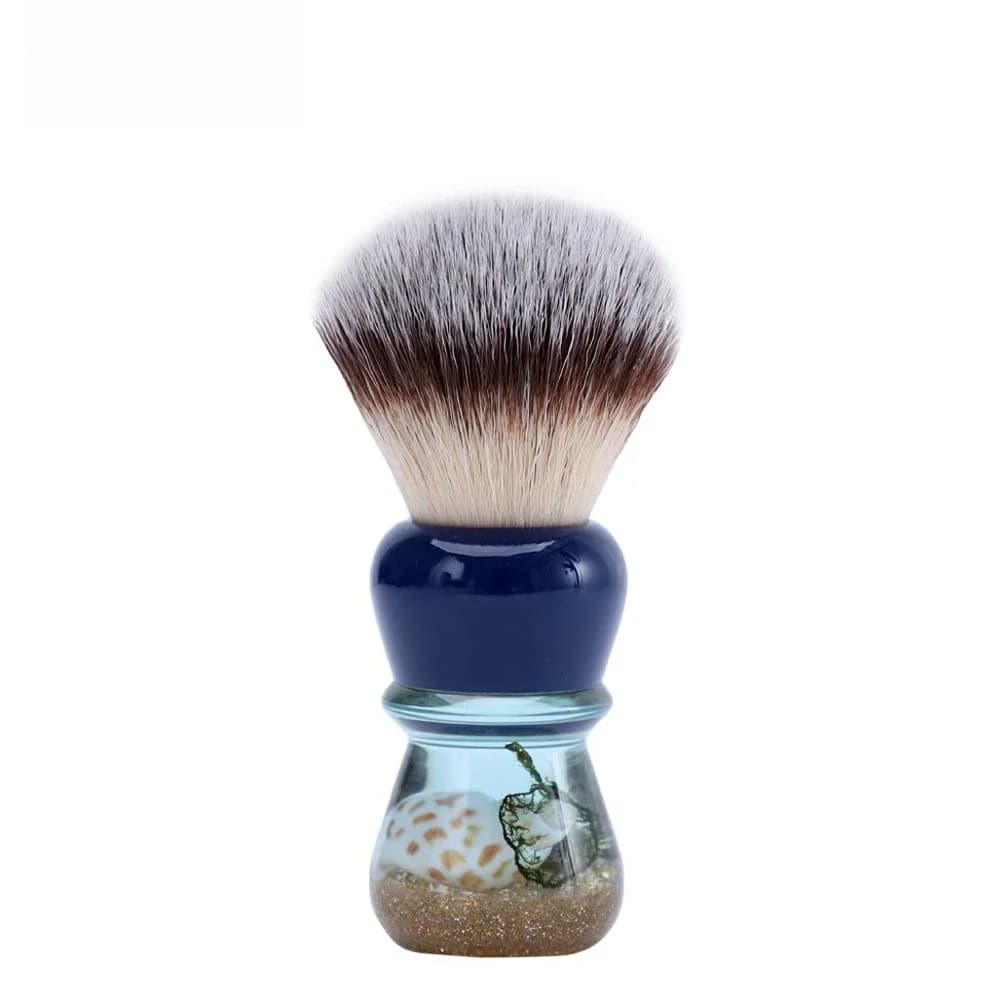 YAQI – brosse de rasage pour hommes, en cheveux synthétiques, 24mm