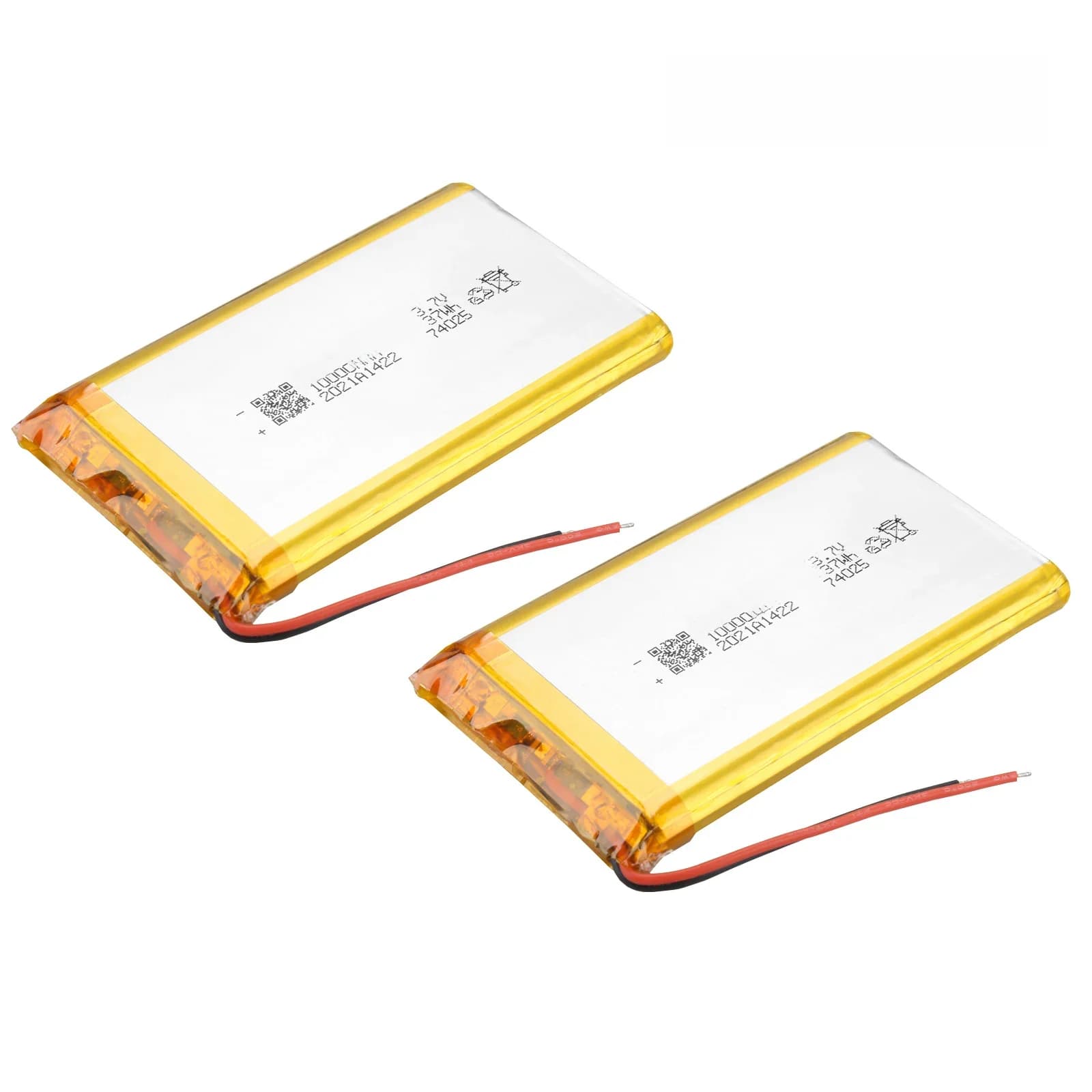 Batteries rechargeables au lithium polymère 3.7V 10000mAh pour tablette PC, batterie de remplacement pour Power Bank MP4