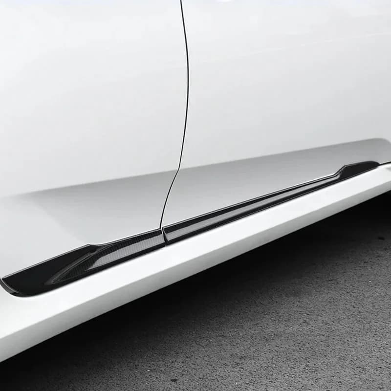 Jupe de protection pour Honda Civic 10th Gen 2016 – 2020, garniture de protection, moulage latéral de porte de voiture