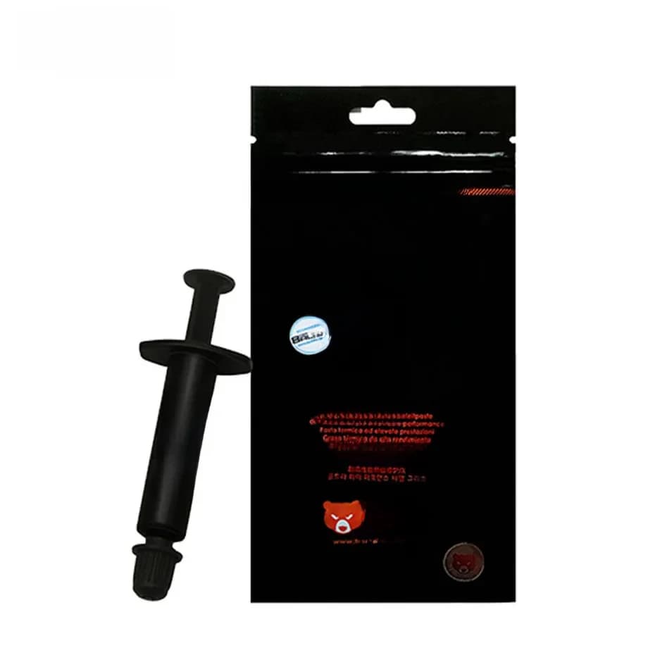 Grizzly KryonsomExtreme KE-Pâte thermique pour processeur/GPU, graisse de silicone de refroidissement composé de grande capacité, 1g, 5.5g, 11g