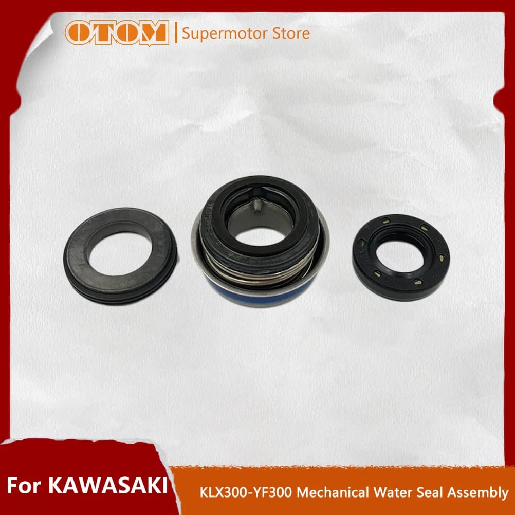 Ensemble de joint d'eau mécanique, accessoires de moto, joints de refroidissement de pompe à eau pour KAWASAKI KLX250 KLX300 LONCIN YF300 VOGE 300