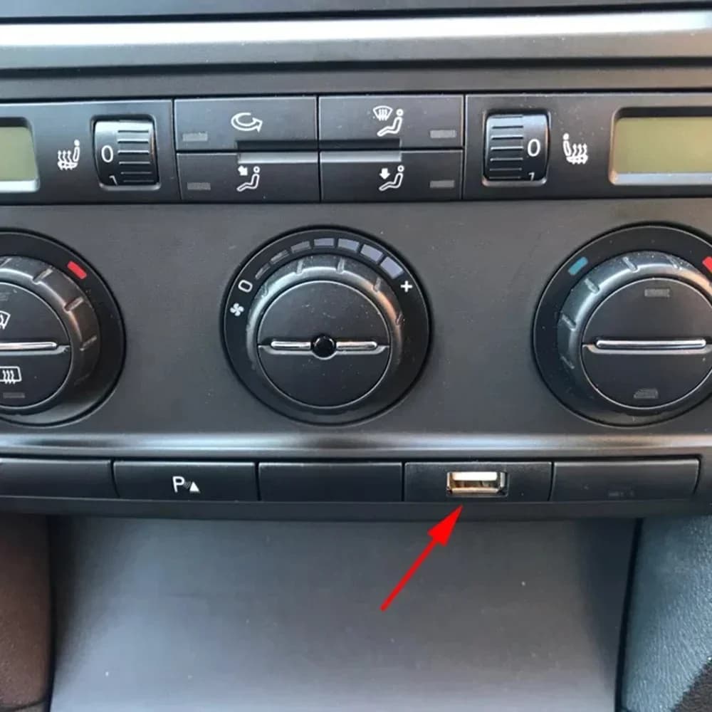 Adaptateur de câble de prise USB, changeur de CD, radio, 4 broches, bouton pet, Skoda Octavia 2, VW Jetta Golf 5, RCDouvriers, RCD315