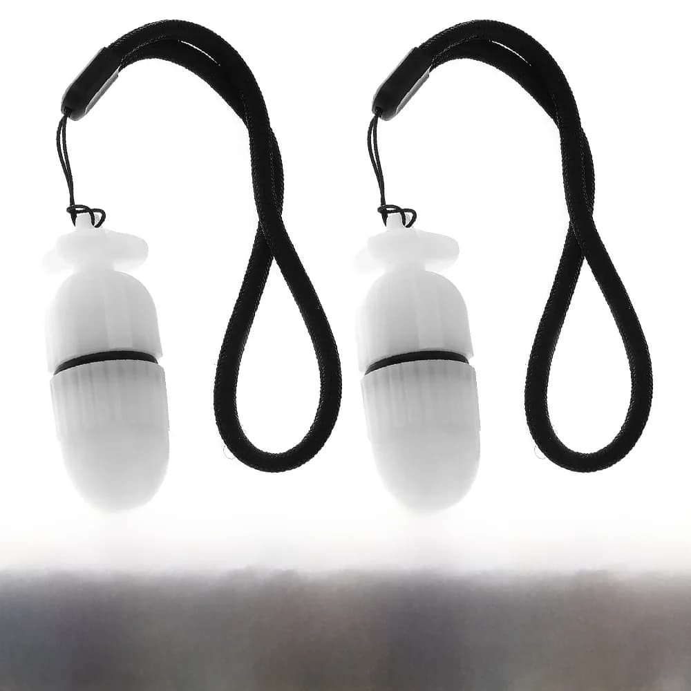 1 / 2 pièces lumière clignotante sous-marine marqueur de plongée nocturne LED faisceau de balise feu de signalisation de sécurité lampe avertissement plongée torche LED