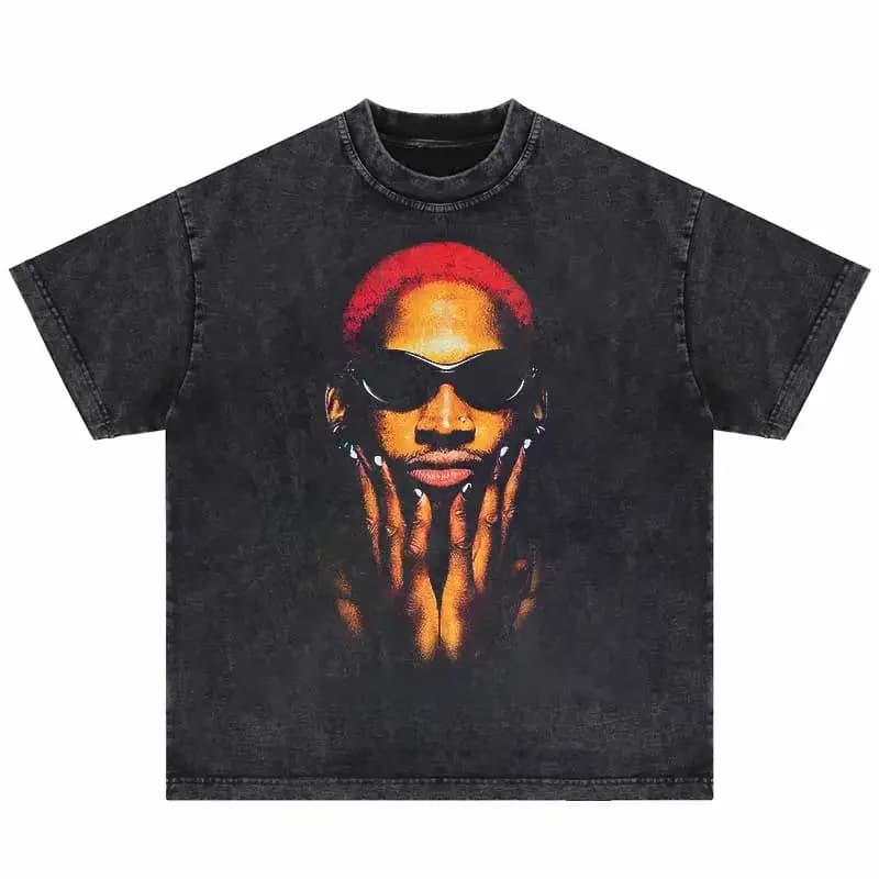 Tideshec – t-shirt manches courtes col ras du cou pour homme, Streetwear, Hip-Hop, Cool et à la mode