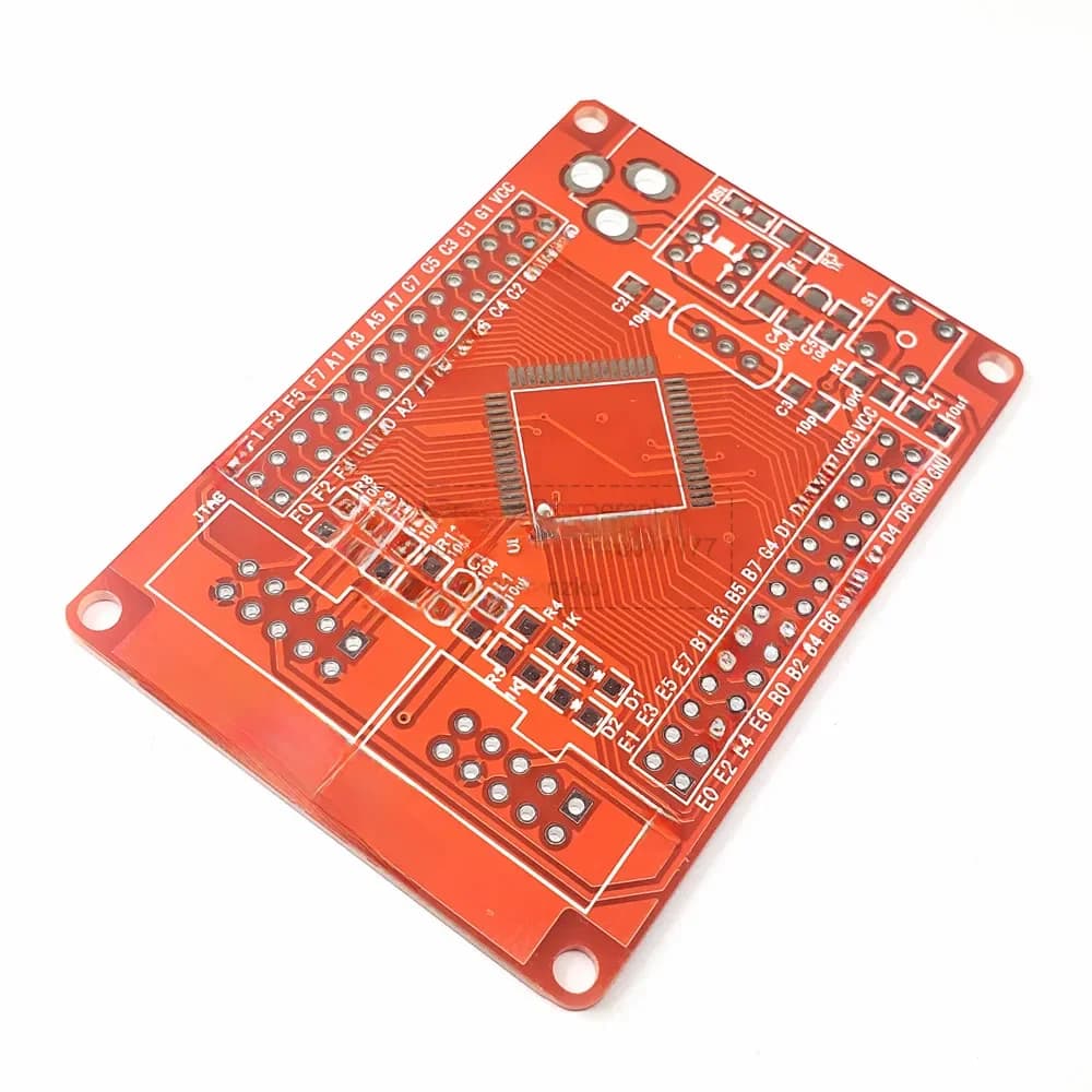 AVR-Carte de développement pour ATMEIncome, Système minimum, 128 PCB, Développement AfricRed Board, Vente en gros