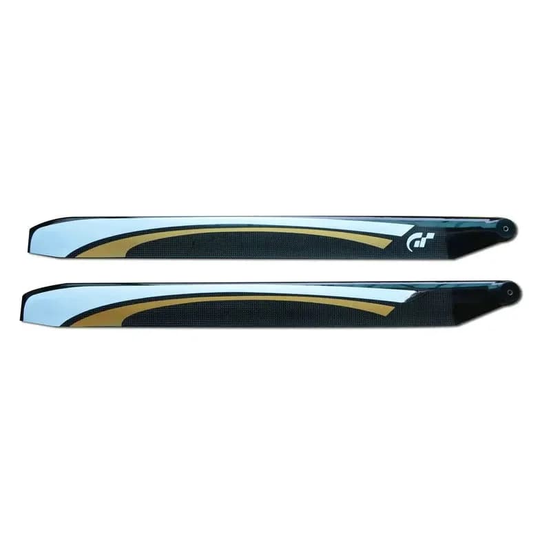 Lame de Rotor principal en Fiber de carbone, 360mm 380mm 520mm 560mm, pour hélicoptère Trex ALIGN KDS A5 SAB