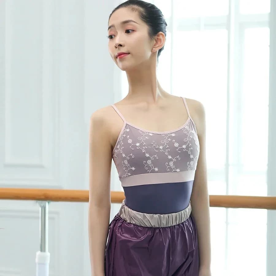 Justaucorps de Ballet en Dentelle pour Femme Adulte, Maillot de Bain, Vêtements de brev, Camisole, Vêtements de bug astique, Ballerine, Costume de brevClassique
