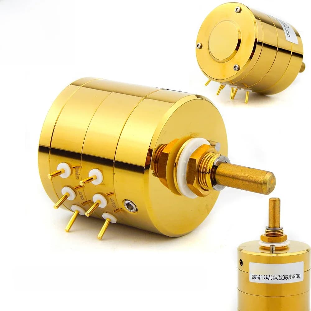 Interrupteur de potentiomètre EIZZ haute précision 2.0CH, 24 étapes, 10K 25K 50K 100K 250K