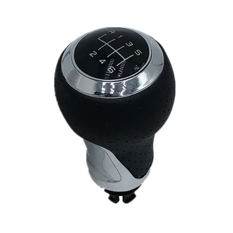 Pour Audi A4 S4 B8 8K A5 8T Q5 8R S Line 2007-2015 nouveau pommeau de levier de vitesse en cuir à 6 vitesses manuel en cuir CW03004