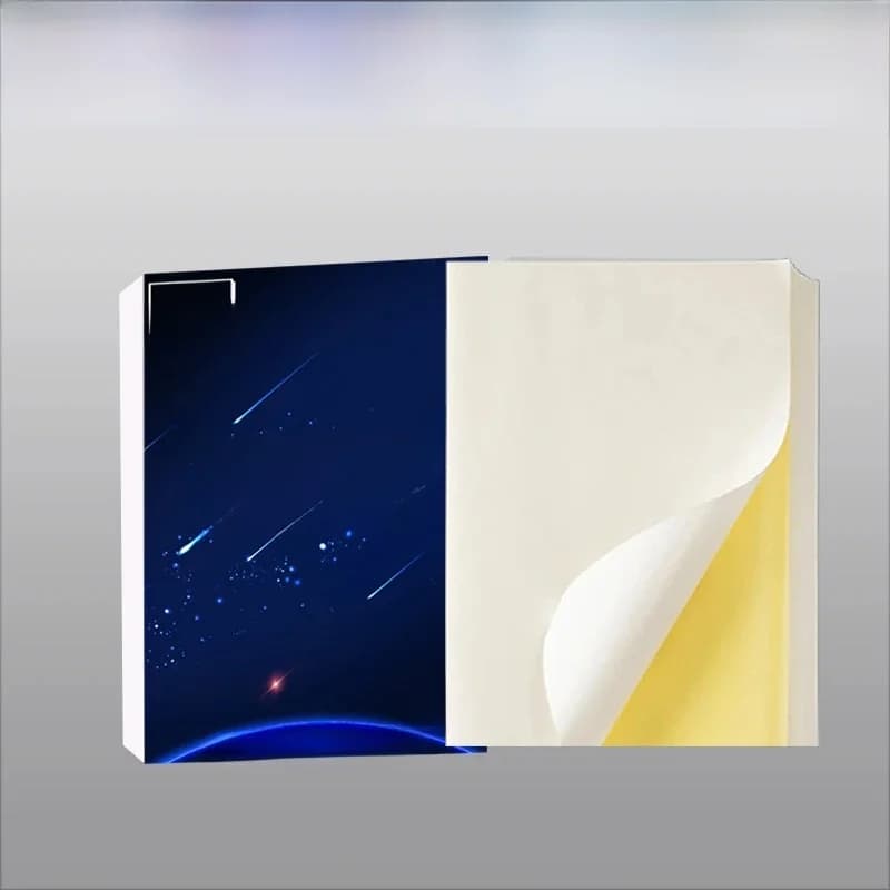 Autocollant adhésif blanc A4, étiquette en papier d'impression auto-adhésive A5 avec colle arrière, écriture mate pour imprimante Laser à jet d'encre