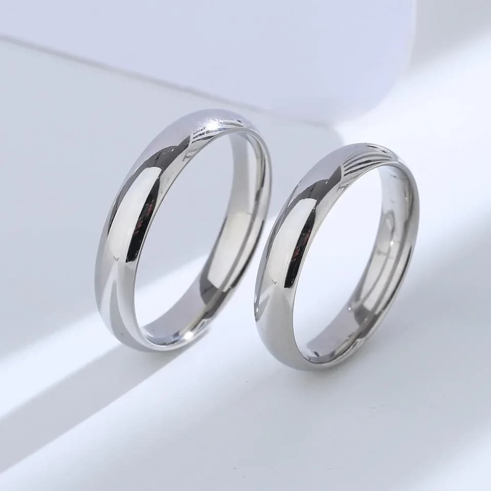 Buyee 925 bague de couple en argent Sterling anciens Styles bague Simple pour femmes hommes mode classique mariage bijoux fins cercle