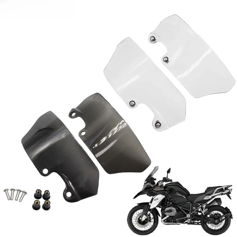 Déflecteur de Vent Latéral de Pare-Brise de Moto, pour BMW GS1200 Runder GS ADV 2004 2005 2006 2008 2010 2011 2012, 2 Pièces/Ensemble