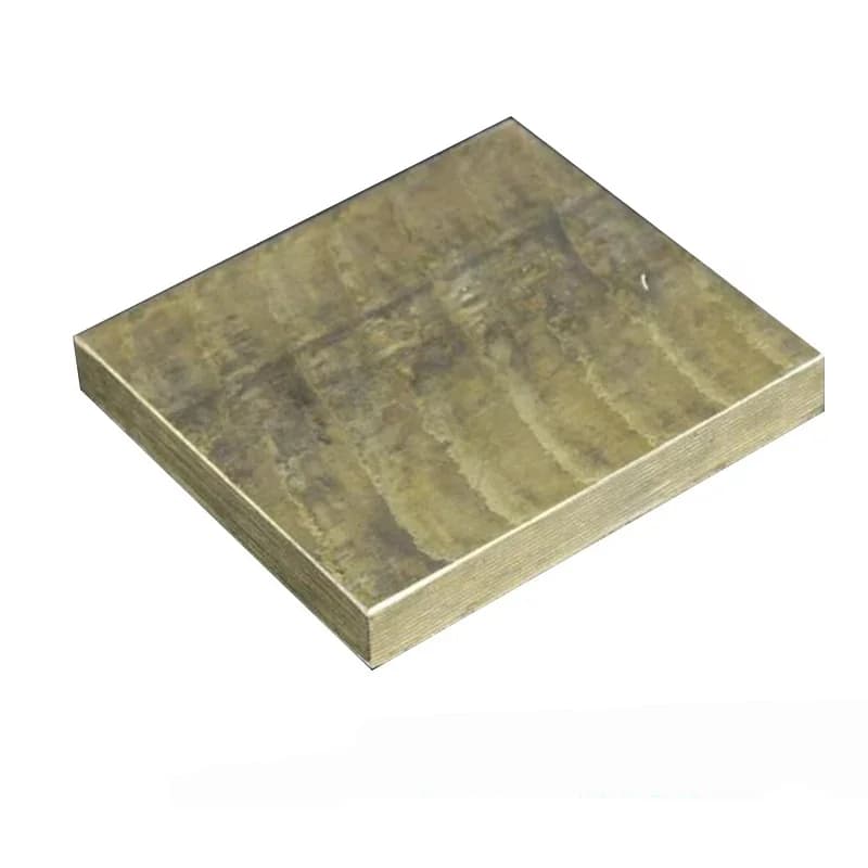 1 pièce Plaque de bronze en laiton pour matériel de bricolage 50*50*10mm Personnalisable