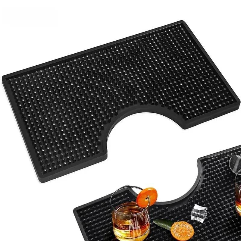 Bac d'égouttage en PVC, plateau d'égouttage de bière, tapis de Bar Kegerator antidérapant, tour de bière, tapis de montage en Surface, tapis de déversement, tapis de Service à café