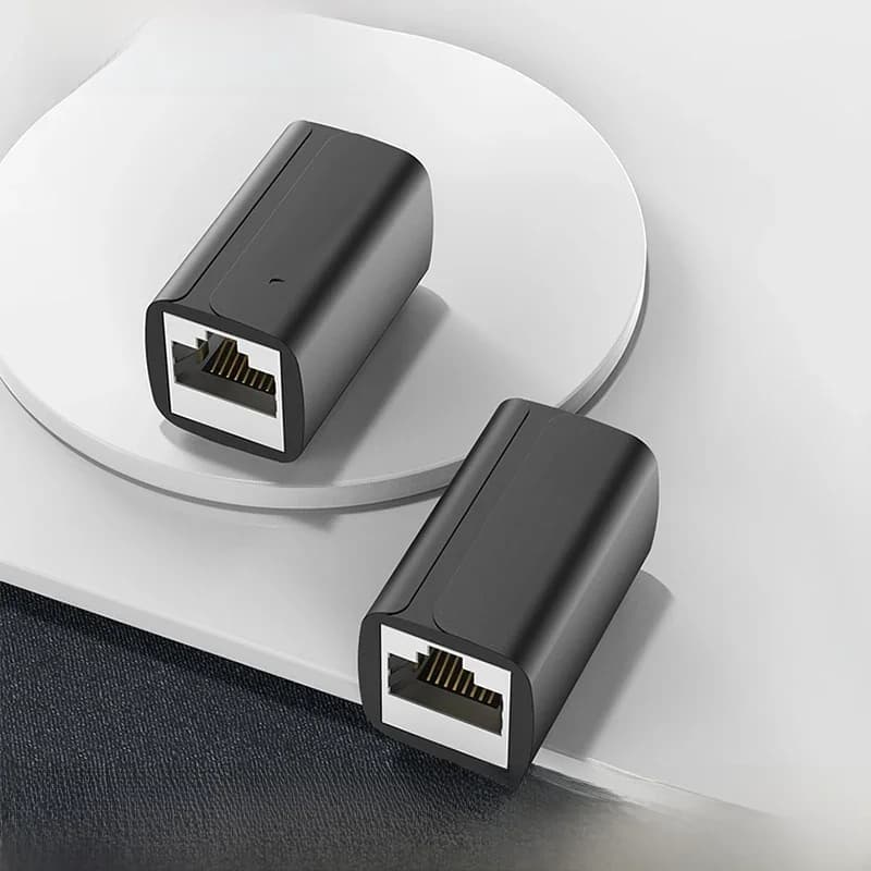 Vention Cat7 connecteur RJ45 Cat7/6/5e Ethernet femelle à femelle 8P8C Patch adaptateur d'extension de réseau pour câble Ethernet