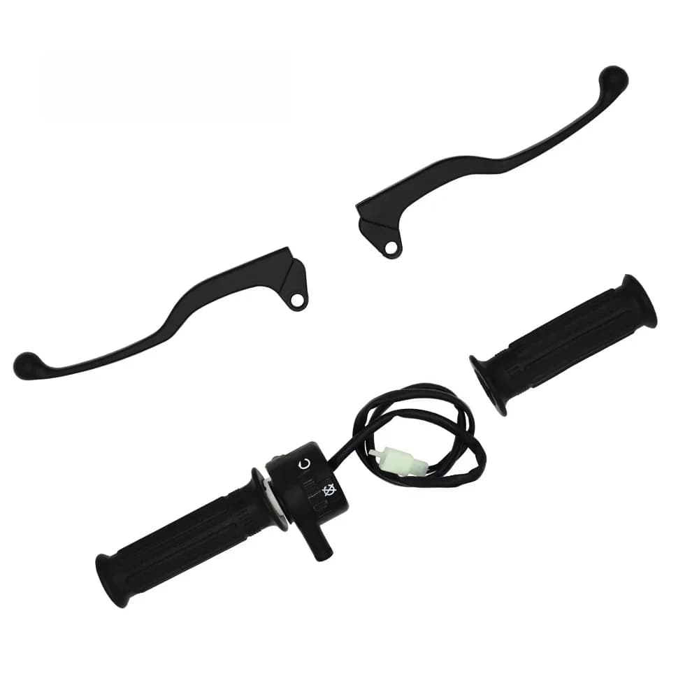 FLYPIG-Joli de commande de poignées et levier de frein, pour Yamaha PW80 PW 80 PY80 PEEWEE D343 Bike DT80Twist 100 125 175 MX100 125