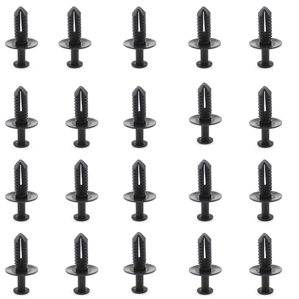 Accessoires de voiture 20 pièces, fixation de doublure de garde-boue, Rivet de Type poussoir, Clips de retenue adaptés à Mercedes Benz W124 W164 W171 W202 W203 W204