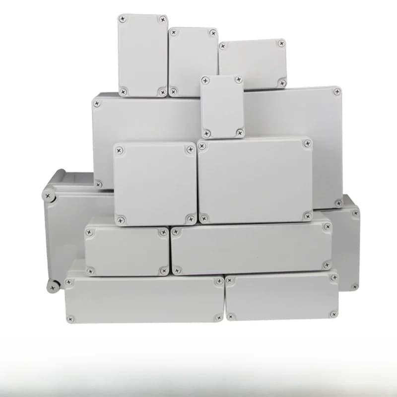 Boîtier de Projet Électronique en Plastique Étanche IP67, ABS, pour l'Extérieur