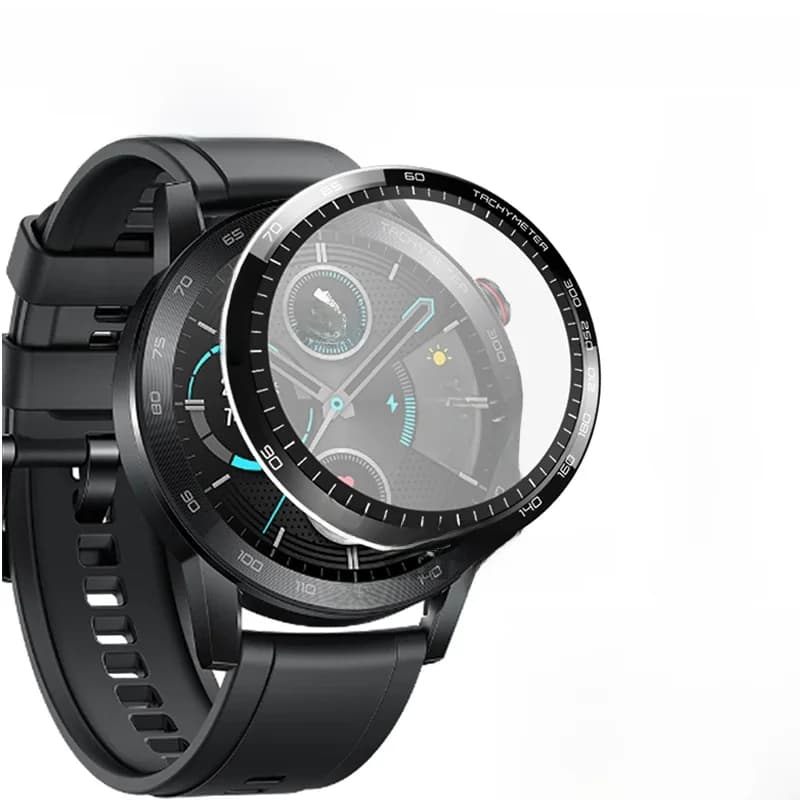 Film de protection d'écran pour Huawei Honor Watch Magic 2, 46mm 42mm, incurvé 3D GS3 ES, housse de protection complète, verre trempé souple