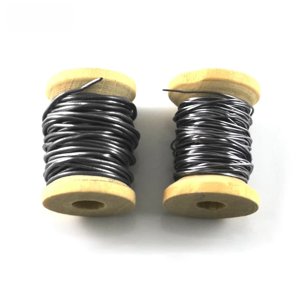 MNFT 2 pièces/lot Dia 0.5mm et 1mm fil de plomb souple rond pour matériel de pêche à la mouche