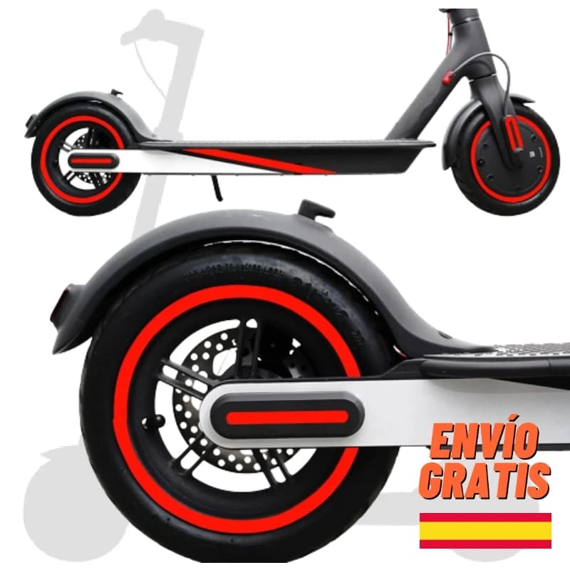 ✅Kit Stickers Réfléchissants Trottinette Electrique Xiaomi M365 / Pro 2 / 1S / Essential / Mi Scooter 3 - Accessoires, Pièces Détachées
