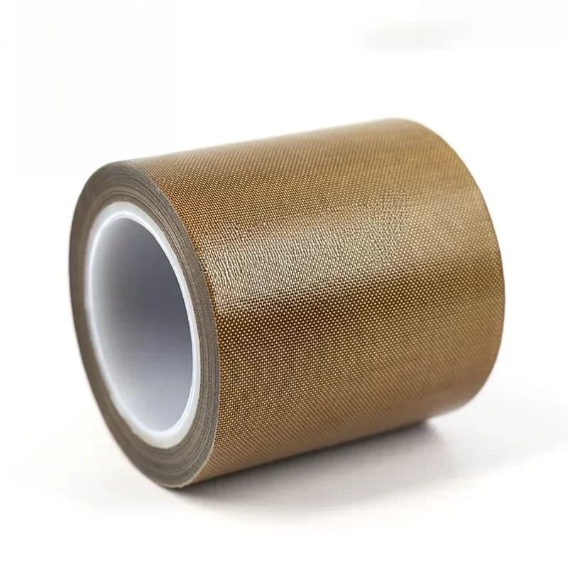 Tissu de ruban adhésif résistant aux hautes températures, 5 ~ 100mm 0.13mm 0.18mm, Machine de scellage d'isolation thermique à 300 degrés, ruban PTFE