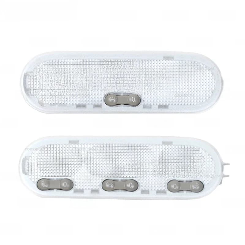 Plafonnier de lecture en forme de dôme pour intérieur de voiture, 1 pièce, 3 boutons, pour Nissan Qashqai Sunny Micra / march Renault Dacia