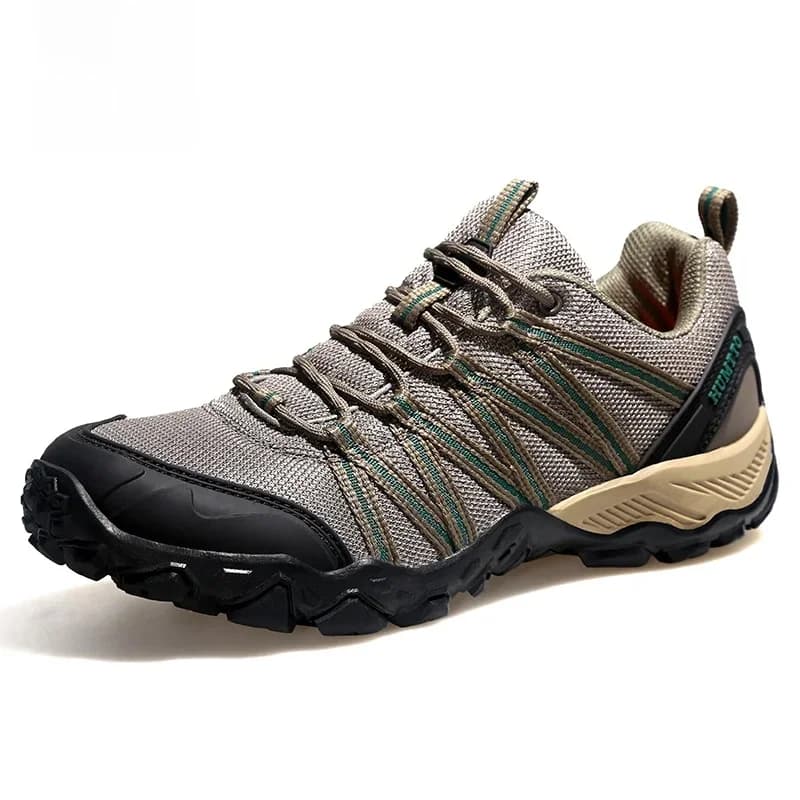 Chaussures de randonnée pour homme HUMTTO, soldes, été, respirantes, en cuir, pour la chasse, le trekking, l'escalade, baskets de plein air pour hommes