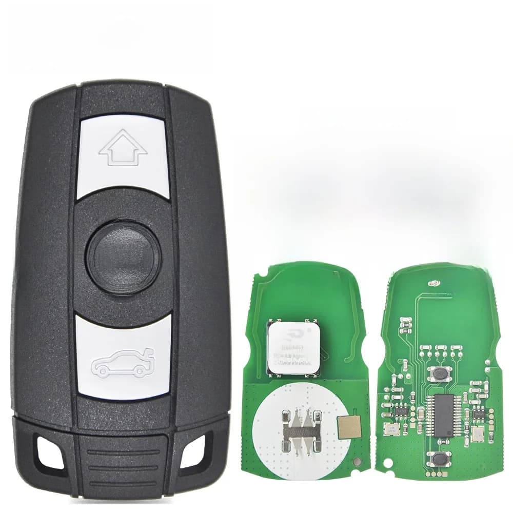 Datong World – clé télécommande de voiture pour système BMW CAS3, série 3 5 X5 X6, puce ID46, 315 Mhz, 868MHz, carte de proximité d'entrée sans clé