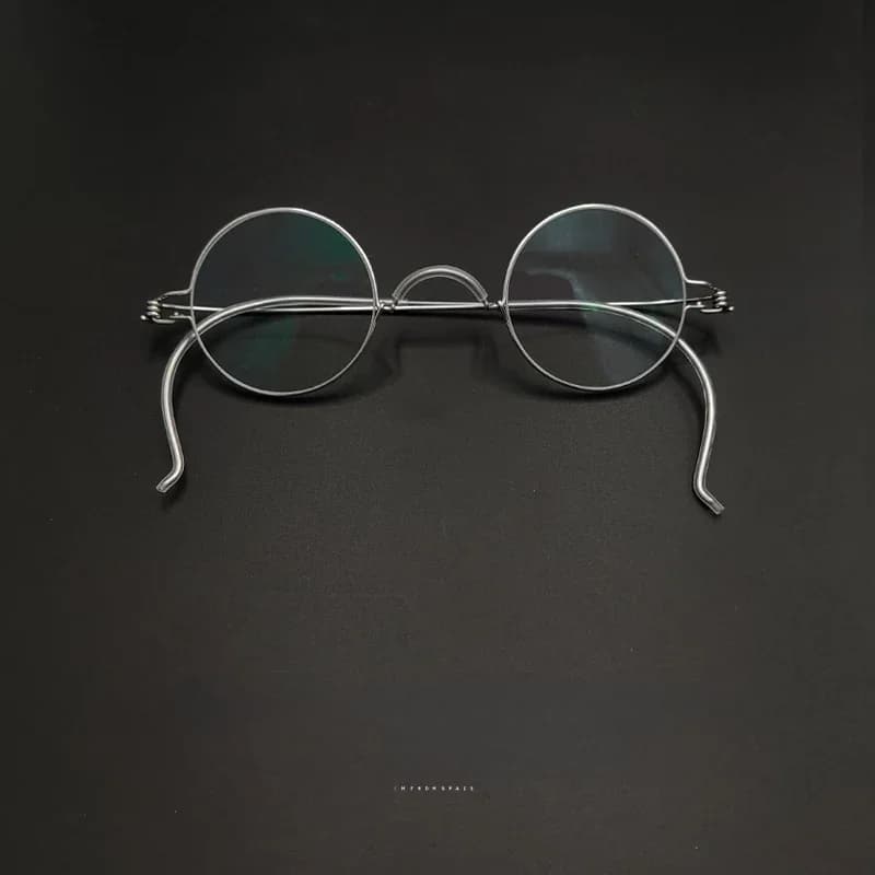 Lunettes anciennes Vintage faites à la main, 30 32 34 36 38mm, petite myopie ronde, Prescription optique, Anti-Blu-ray, monture pour femme rétro